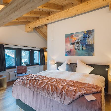 Hotel Walliserkanne Grachen Exterior photo