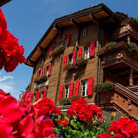 Hotel Walliserkanne Grachen Exterior photo